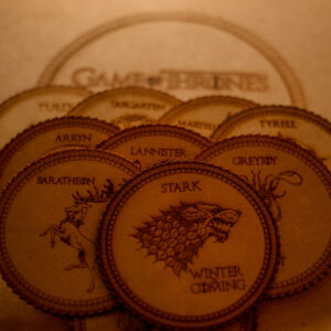 Caja completa Game of thrones coasters