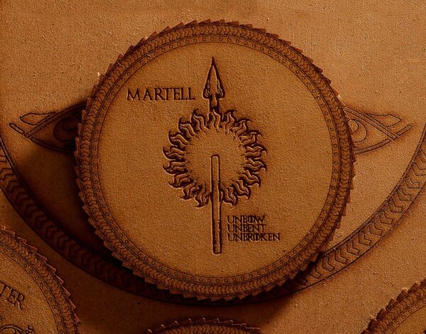 Game of Thrones Coasters - Martell