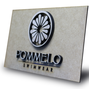 Rótulo MDF y Laurel