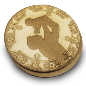 Portavasos MDF día del padre- Ideas originales