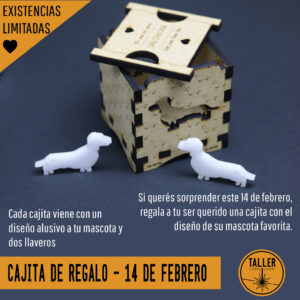 Cajita Mascota - Mascota favorita - Diseño alusivo a su mascota