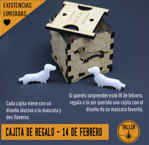Cajita Mascota - Mascota favorita - Diseño alusivo a su mascota