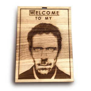 Grabado sobre Laurel -