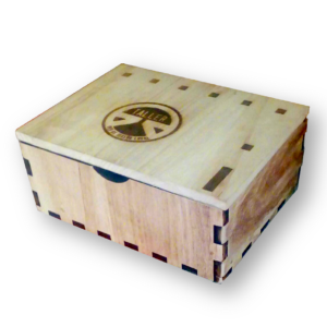Caja de madera Laurel Brasileño