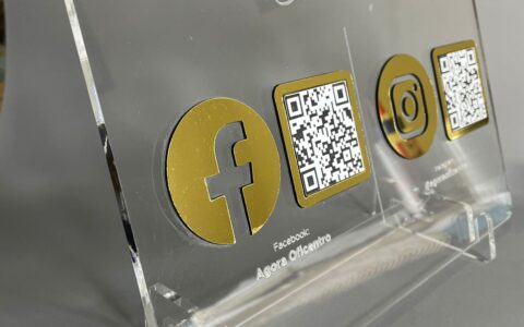 Habladores acrílico